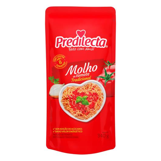 Molho de tomate Predilecta sachê 340g - Imagem em destaque