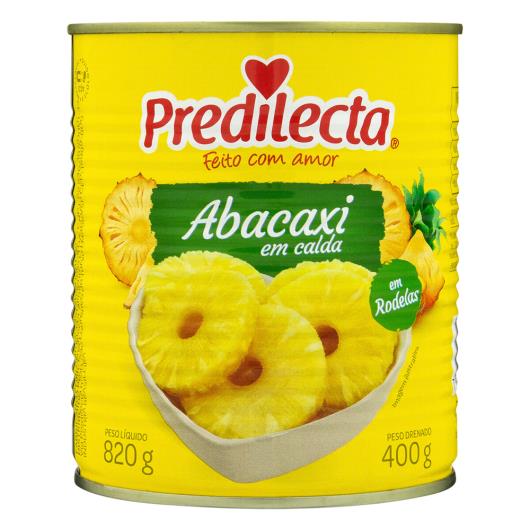 Abacaxi em Calda Rodelas Predilecta Lata 400g - Imagem em destaque