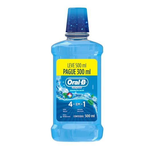 Antisséptico Bucal Oral-B Complete Menta - 500ml - Imagem em destaque