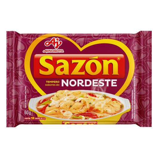 Tempero Sabores do Nordeste Sazón Pacote 60g 12 Unidades - Imagem em destaque