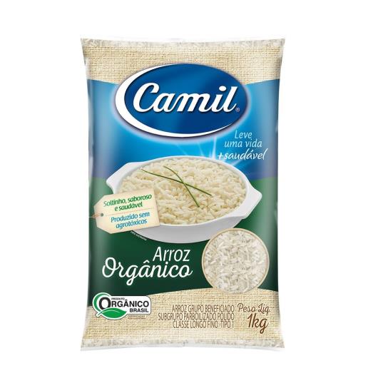 Arroz Parboilizado Orgânico Camil 1kg - Imagem em destaque