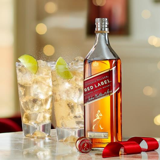 Whisky Johnnie Walker Red Label 1L - Imagem em destaque
