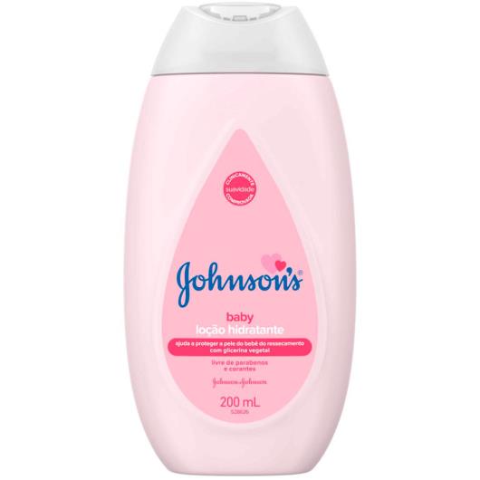 Loção Johnson's baby hidratante 200ml - Imagem em destaque