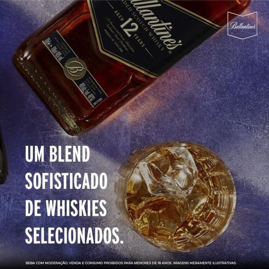 Whisky Ballantine's 12 anos Blended Escocês - 1 litro - Imagem em destaque