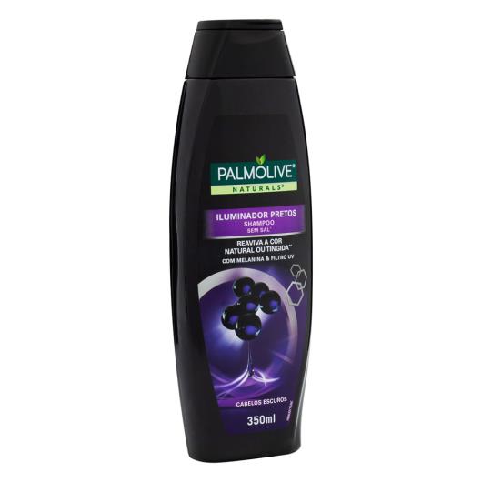 Shampoo Palmolive Naturals Iluminador Pretos Frasco 350ml - Imagem em destaque