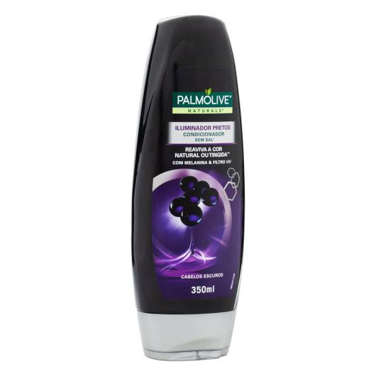 Condicionador Palmolive Naturals Iluminador Pretos Frasco 350ml - Imagem em destaque