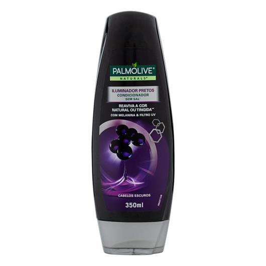 Condicionador Palmolive Naturals Iluminador Pretos Frasco 350ml - Imagem em destaque