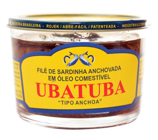 Filé de sardinha Anchovada Ubatuba 110g - Imagem em destaque