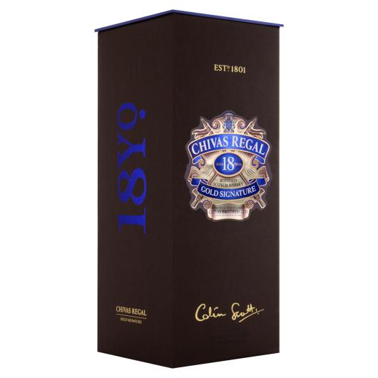 Whisky Chivas Regal 18 anos Escocês 750 ml - Imagem em destaque