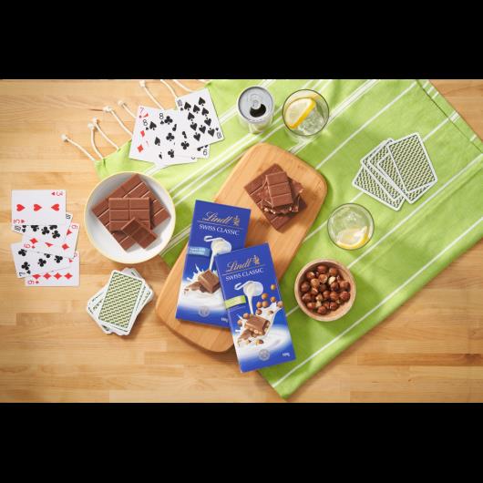 Chocolate Lindt Swiss Classic Tablete Ao Leite 100g - Imagem em destaque