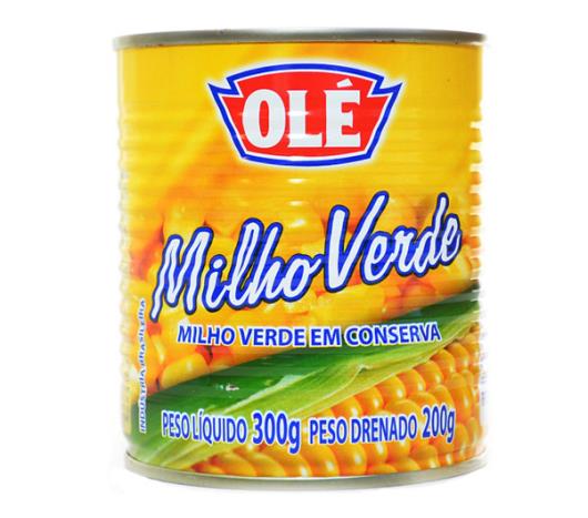 Milho Olé verde em conserva lata 200g - Imagem em destaque