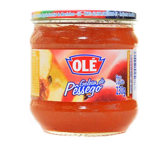 Geleia sabor pêssego Olé 230g - Imagem em destaque