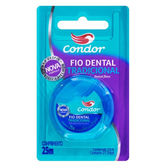 Fio Dental Tradicional Condor 25m - Imagem em destaque