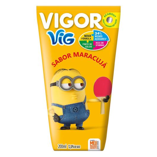 Bebida Adoçada Maracujá Meu Malvado Favorito Vigor Vig Caixa 200ml - Imagem em destaque