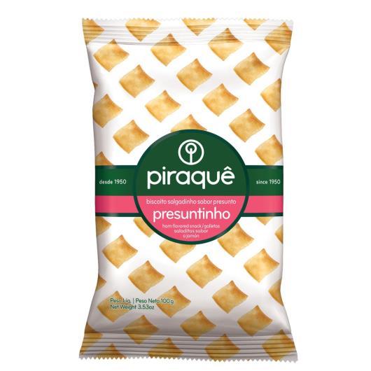 Biscoito Salgado Piraquê Presuntinho 100G - Imagem em destaque