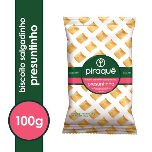 Biscoito Salgado Piraquê Presuntinho 100G - Imagem em destaque