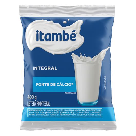 Leite em pó Itambé integral pacote 400g - Imagem em destaque