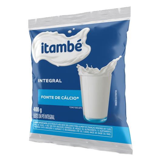 Leite em pó Itambé integral pacote 400g - Imagem em destaque