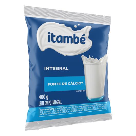 Leite em pó Itambé integral pacote 400g - Imagem em destaque