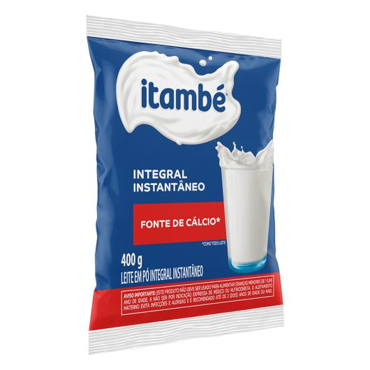 Leite em pó Itambé integral instantâneo pacote 400g - Imagem em destaque