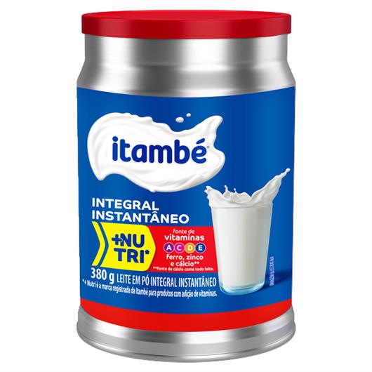 Leite Pó Instantâneo Integral Itambé Lata 380g - Imagem em destaque