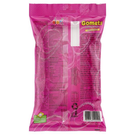 Bala de Goma Frutas Sortidas Gum Drops Dori Gomets Pacote 200g - Imagem em destaque