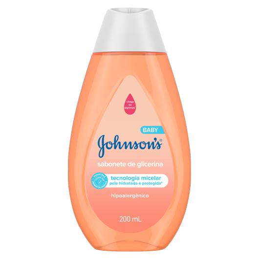 Sabonete Líquido de Glicerina JOHNSON'S® Baby Da Cabeça aos Pés 200 ml - Imagem em destaque