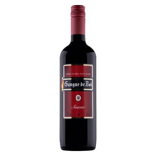 Vinho Tinto Suave Sangue de Boi Serra Gaúcha Garrafa 750ml - Imagem em destaque