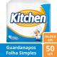 Guardanapo de Papel Folha Simples Kitchen 50 Unidades 30 X 29,8cm - Imagem 7896061934582-1-.jpg em miniatúra