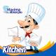 Guardanapo de Papel Folha Simples Kitchen 50 Unidades 30 X 29,8cm - Imagem 7896061934582-2-.jpg em miniatúra