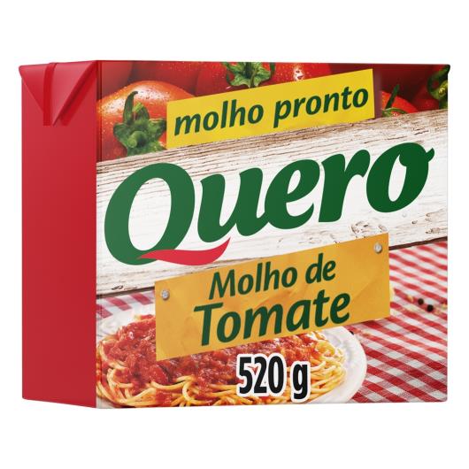 Molho de Tomate Quero Refogado 520g - Imagem em destaque