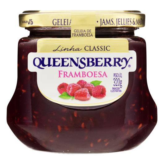 Geleia Framboesa Queensberry Classic Vidro 320g - Imagem em destaque