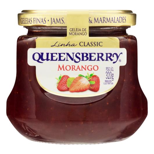 Geleia Morango Queensberry Classic Vidro 320g - Imagem em destaque