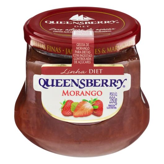 Geleia Morango Diet Queensberry Vidro 280g - Imagem em destaque