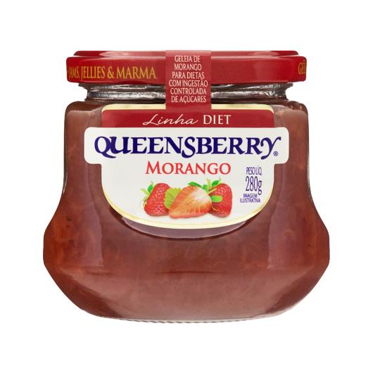 Geleia Morango Diet Queensberry Vidro 280g - Imagem em destaque