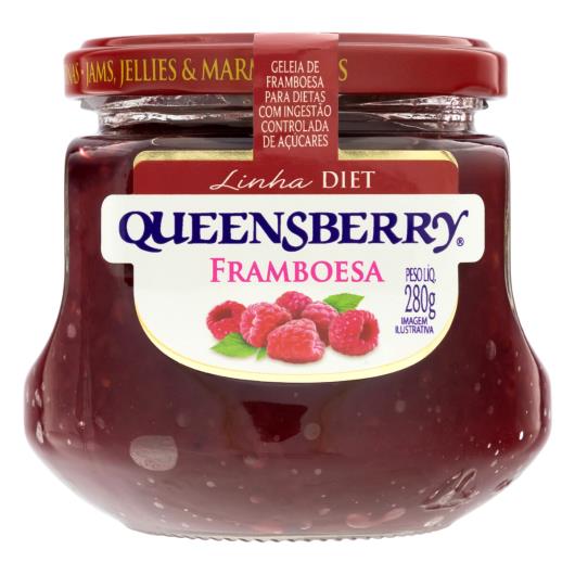 Geleia Framboesa Diet Queensberry Vidro 280g - Imagem em destaque