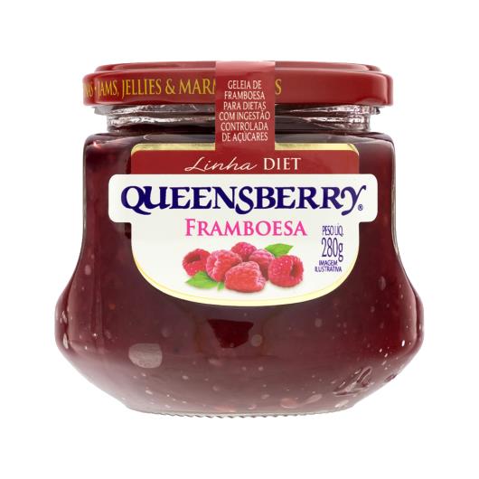 Geleia Framboesa Diet Queensberry Vidro 280g - Imagem em destaque