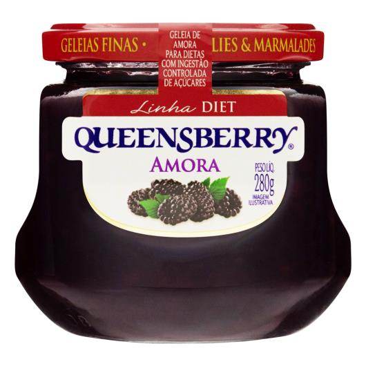 Geleia Amora Diet Queensberry Vidro 280g - Imagem em destaque