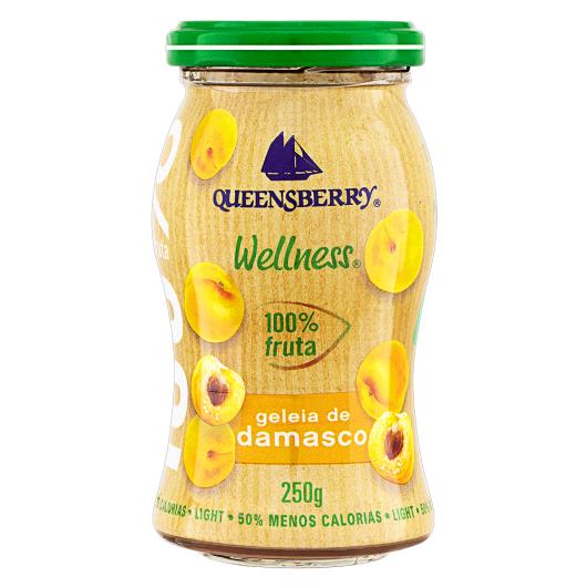 Geleia 100% Fruta Damasco Light Queensberry Wellness 250g - Imagem em destaque