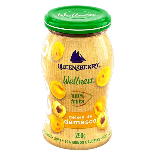 Geleia 100% Fruta Damasco Light Queensberry Wellness 250g - Imagem em destaque