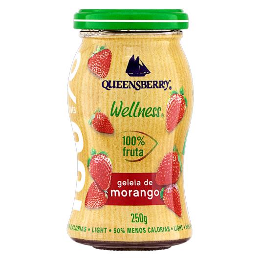 Geleia 100% Fruta Morango Light Queensberry Wellness 250g - Imagem em destaque