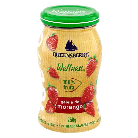 Geleia 100% Fruta Morango Light Queensberry Wellness 250g - Imagem em destaque