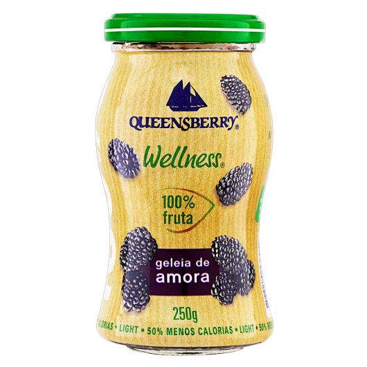 Geleia 100% Fruta Amora Light Queensberry Wellness 250g - Imagem em destaque