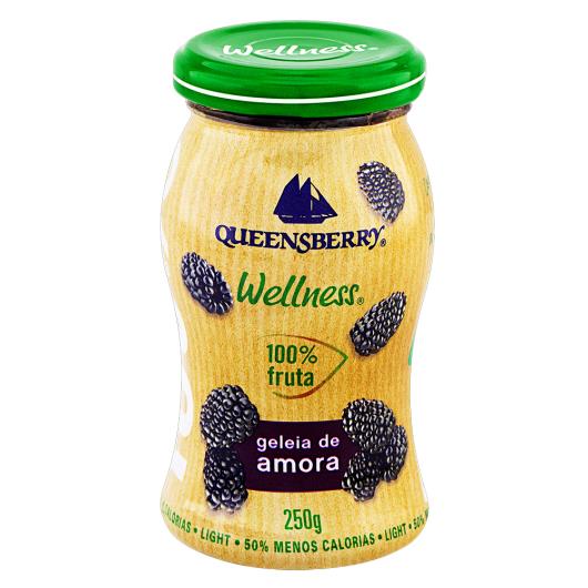 Geleia 100% Fruta Amora Light Queensberry Wellness 250g - Imagem em destaque