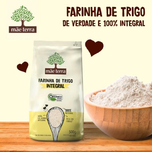 Farinha de Trigo Orgânica Mãe Terra 500g - Imagem em destaque