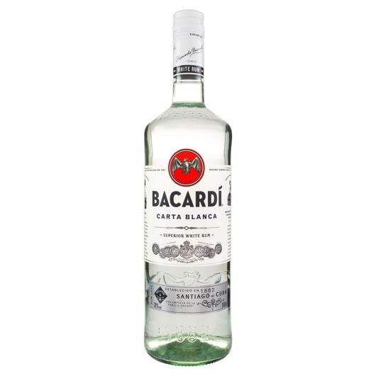 Rum Nacional Carta Branca Bacardi Garrafa 980ml - Imagem em destaque