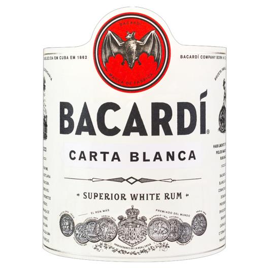 Rum Nacional Carta Branca Bacardi Garrafa 980ml - Imagem em destaque