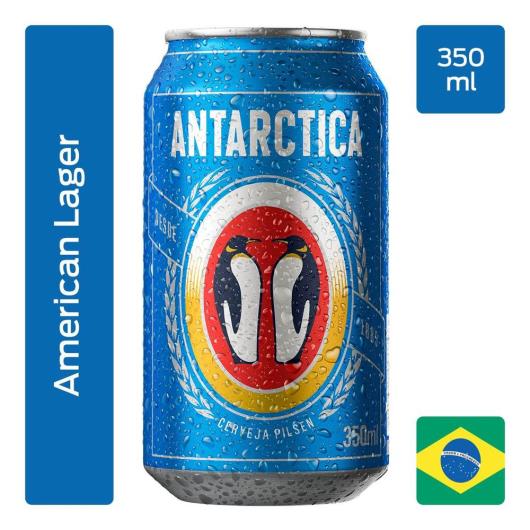 Cerveja Antarctica Pilsen 350ml Lata - Imagem em destaque