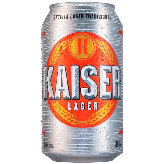 Cerveja Kaiser lata 350ml - Imagem em destaque