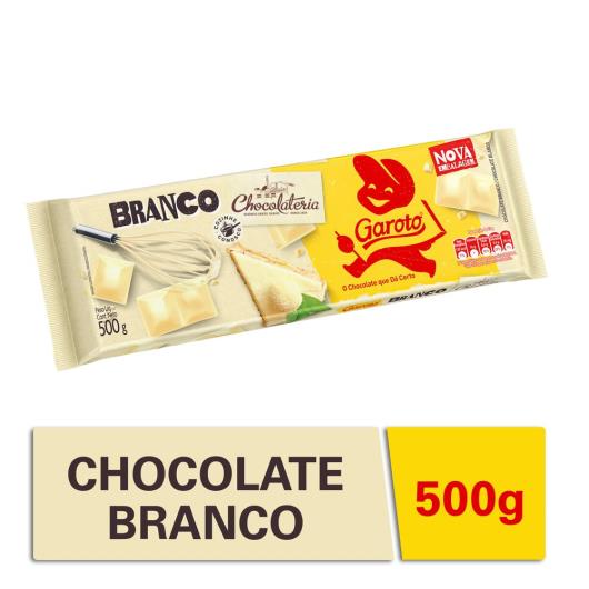 Cobertura de chocolate branco GAROTO 500g - Imagem em destaque